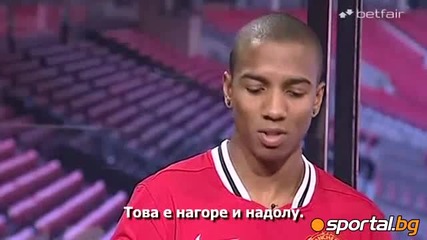 Betfair представя звезди на Ман Юнайтед: Нани, Карик и Ашли Йънг (bg Subs 1 част)