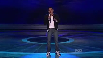 Невероятно изпълнение !! Stefano Langone - I Need You Now (american Idol ) 