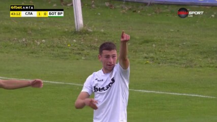 Славия - Ботев Враца 1:0 /първо полувреме/