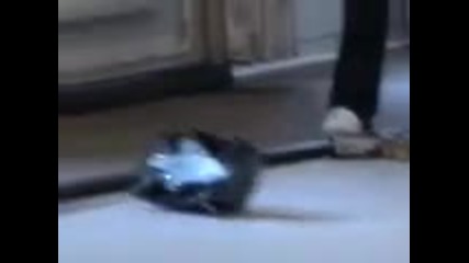Rc car crashes 