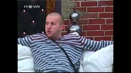 Стоян обижда Давид - Big Brother Family 07.04.2010 