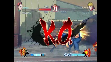 Street Fighter Iv miki_00 vs Spidera1