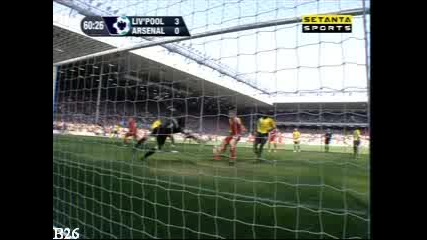 Agger 3 - 0 - Liverpool V Arsenal