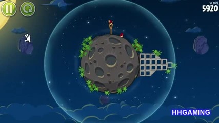 Angry Birds Space - Walkthrough 1-3