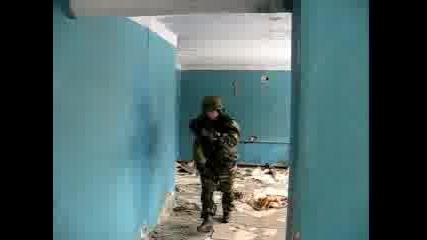 Russian Spetsnaz tactical exercise 