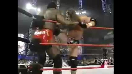 Booker T vs Triple H