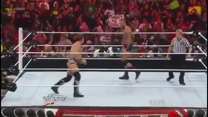 Wwe Raw: Randy Orton vs Chris Jericho 14/05/2012