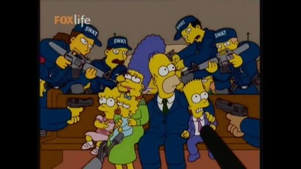 The Simpsons Америка срещу Семсйство Симпсън Бг Аудио 