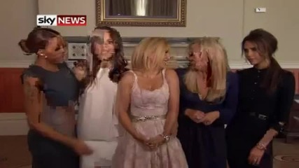 Spice Girls - Sky News Interview about Viva Forever the Musical(26 06 2012)