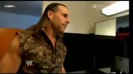 Shawn Michaels Jbl and Undertaker Backstage At Royal Rumble 2009