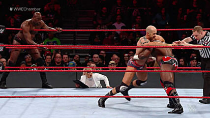 The Bar vs. Titus Worldwide - Raw Tag Team Titles Match: WWE Elimination Chamber 2018 (Full Match)