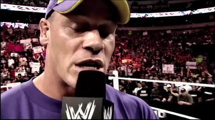 Wrestlemania Xxvii Wwe Champion The Miz defends against John Cena