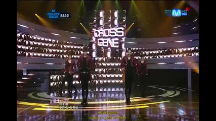 [legendado] 140614 Cross Gene - La-di Da-di M Countdown