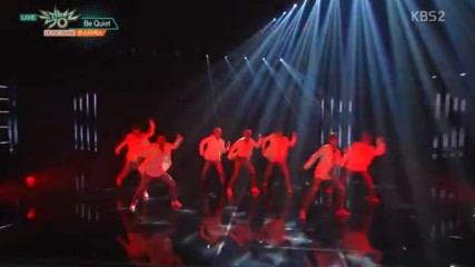 286.1007-6 Monsta X - Be Quiet, Music Bank E856 (071016)