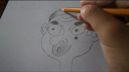 Как да нарисуваме Mr.bean