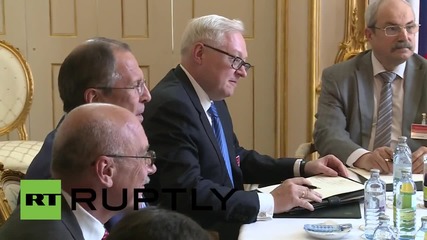 Austria: FM Lavrov and FM Zarif lead Iran nuclear talks on deadline day