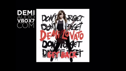 Demi Lovato - Get Back - Audio
