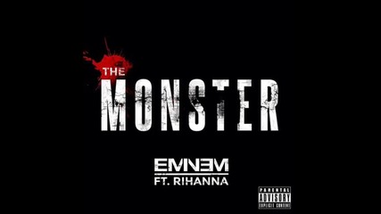 New! +превод Eminem - The Monster ft. Rihanna (audio)
