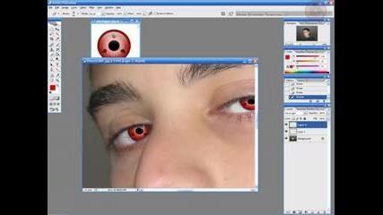 Photoshop sharingan eyes