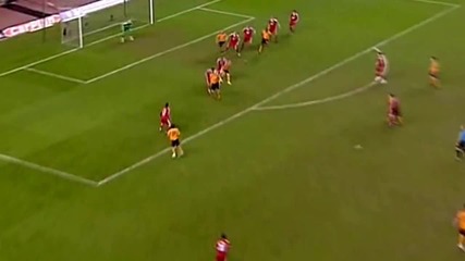 Albert Riera vs Wolves Match Compilation 