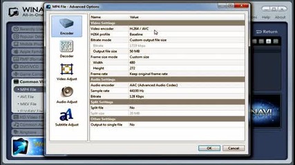 Kонвертиране видео с Winavi All-in-one Converter 1.7.0.4734 Portable_eng