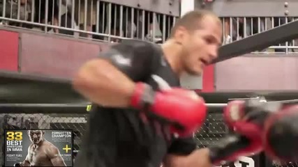 Бързината на Junior dos Santos, запечатана на видео, преди защитата на титлата му срещу Алистар