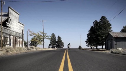 Police Mustang vs 2 Ghost Rider Chase