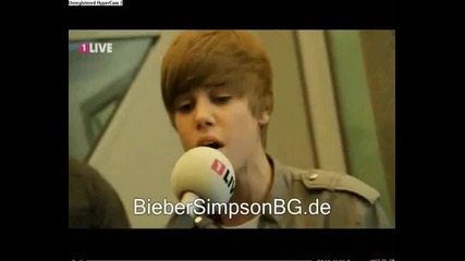 Justin Bieber - That Should Be Me - 1live Acoustic 