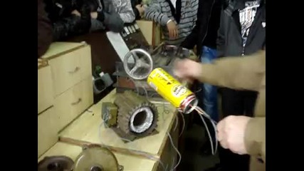 Демонстрация на Вмп-въртящ магнитен поток :)