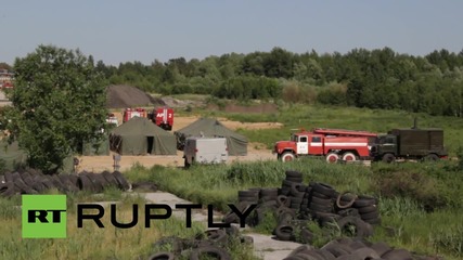 Ukraine: Another huge fire breaks out at Kalynivka oil depot