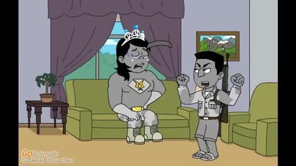 king sombra получава мускули и наказание