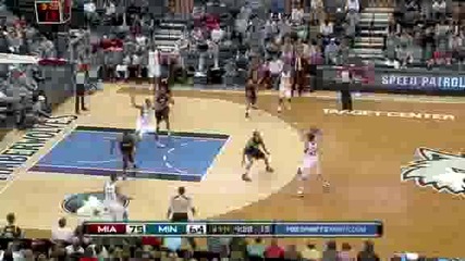 Heat @ Timberwolves 03.4.10 