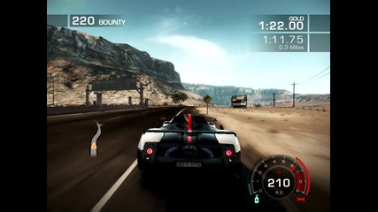 Nfs - Hot Pursuit Pagani Zonda Gameplay [hd]