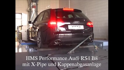 Страшен звук от Audi Rs4 B8 mit X-pipe