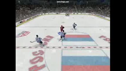 Страхотен извеждащ пас на NHL 2008