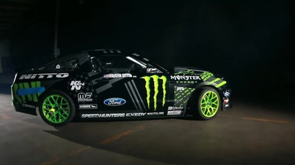 Vaughn Gittin Jr. Reveals 2013 Monster Energy Mustang Rtr