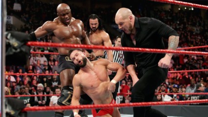 Braun Strowman, Finn Bálor & Kurt Angle vs. Drew McIntyre, Baron Corbin & Bobby Lashley: Raw, March 4, 2019