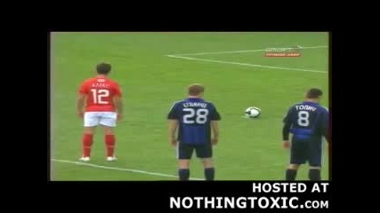Пиян руснак отбелязва гол на мач 