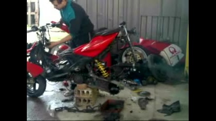 Monster aerox zadaven!!
