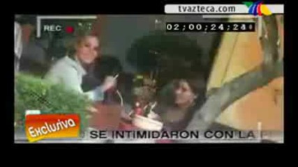 Папараци щракнаха Maite Perroni и Jessica Coch