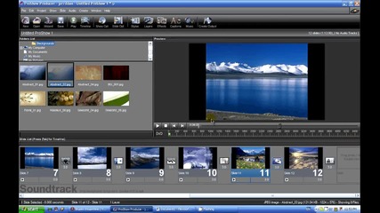 Програма за павене на клипове, flash - Photodex Proshow Producer