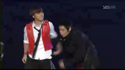 Sbs Gayo Daejun_ Gdragon, Top _ Dynamic Duo _hiphop Sta