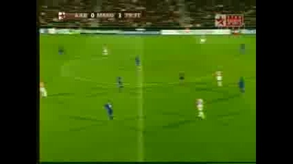 Гола На Бербатов За Ман Юнайтед За 0 - 3