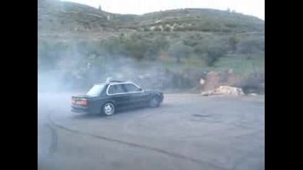 Bmw E30 Romania Burnout