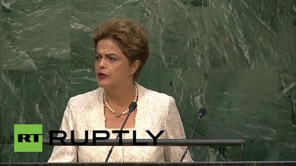 USA: Brazil's Rousseff talks refugees, ISIS, Cuba and Iran at UNGA