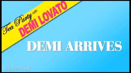 Demi Lovato Tea Party