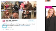 Captain Jack Sparrow Makes a Heartwarming Visit to a Children's Hospital in Australia