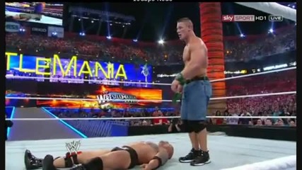 The Mistake Of John Cena At Wrestlemania 28