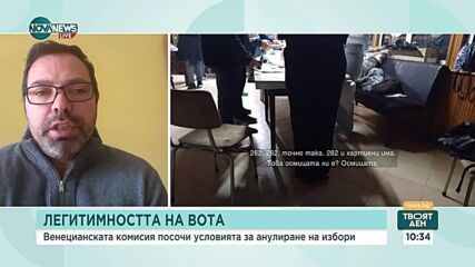 Отговаря ли България на условията за анулиране на изборите на Венецианската комисия