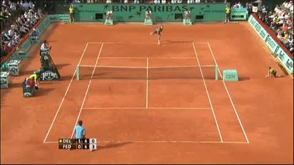 Roland Garros 2009 : Федерер - Дел Потро | част 1/2 